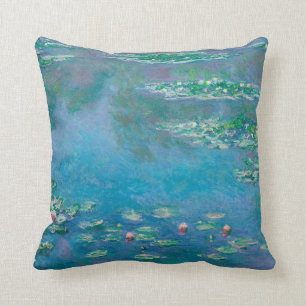 Wasserlilien von Claude Monet Fine Art Malerei Kissen