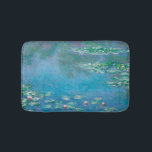 Wasserlilien von Claude Monet Kunstmalerei Badematte<br><div class="desc">Schönes Meisterwerk von Claude Monet - Water Lilies aus seinem Garten in Giverny,  Frankreich. Eines der berühmtesten Kunstgemälde in der Kunstgeschichte und ein schönes Beispiel für Impressionismus. Das ist wirklich ein wunderbares Kunstwerk und ein großartiges Geschenk für Kunstliebhaber.</div>