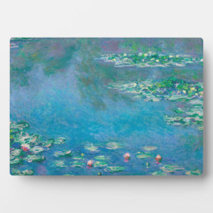 Wasserlilien von Claude Monet Kunstmalerei Fotoplatte