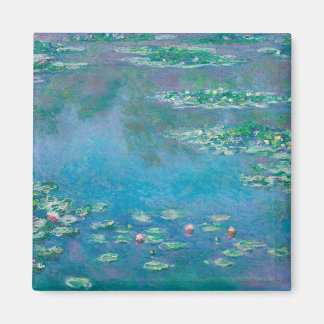 Wasserlilien von Claude Monet Kunstmalerei Magnet