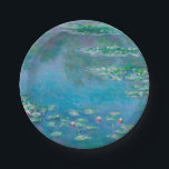 Wasserlilien von Claude Monet Kunstmalerei Pappteller<br><div class="desc">Schönes Meisterwerk von Claude Monet - Water Lilies aus seinem Garten in Giverny,  Frankreich. Eines der berühmtesten Kunstgemälde in der Kunstgeschichte und ein schönes Beispiel für Impressionismus. Das ist wirklich ein wunderbares Kunstwerk und ein großartiges Geschenk für Kunstliebhaber.</div>