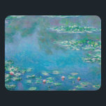 Wasserlilien von Claude Monet Kunstmalerei Türschild<br><div class="desc">Schönes Meisterwerk von Claude Monet - Water Lilies aus seinem Garten in Giverny,  Frankreich. Eines der berühmtesten Kunstgemälde in der Kunstgeschichte und ein schönes Beispiel für Impressionismus. Das ist wirklich ein wunderbares Kunstwerk und ein großartiges Geschenk für Kunstliebhaber.</div>