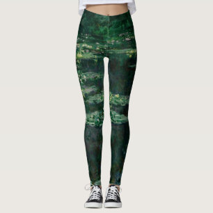 Wasserlilien (von Claude Monet) Leggings