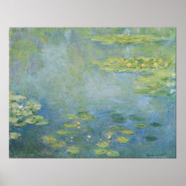 Wasserlilien von Claude Monet Poster