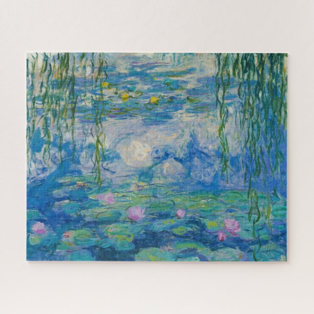 Wasserlilien von Claude Monet Puzzle (Horizontal)