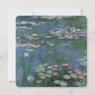 Wasserlilien von Claude Monet, Vintage Blume