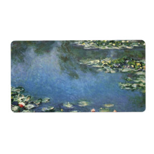 Wasserlilien von Claude Monet, Vintage Blume