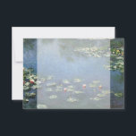Wasserlilien von Claude Monet, Vintage Blume<br><div class="desc">Water Lilies (1906) von Claude Monet ist ein Vintager Impressionismus Kunstlandschaft Blumen Gemälde. Es ist eine von vielen Variationen von Wasserliliengemälden, die Monet in seinem Blumengarten in Giverny, Frankreich, gemalt hat. Wasserlilie Blume in einem Teich der Frühjahrszeit. Über den Künstler: Claude Monet (1840-1926) war Gründer der französischen impressionistischen Malerei, wobei...</div>