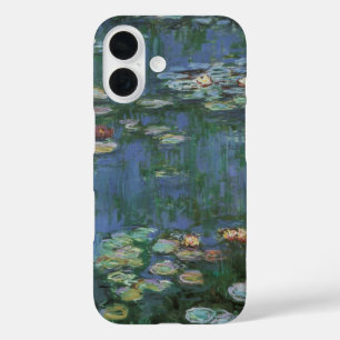 Wasserlilien von Claude Monet, Vintage Blume iPhone 16 Hülle