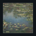 Wasserlilien von Claude Monet, Vintage Blume Holzwanddeko<br><div class="desc">Water Lilies (1906) von Claude Monet ist ein Vintager Impressionismus Kunstlandschaft Blumen Gemälde. Es ist eine von vielen Variationen von Wasserliliengemälden, die Monet in seinem Blumengarten in Giverny, Frankreich, gemalt hat. Wasserlilie Blume in einem Teich der Frühjahrszeit. Über den Künstler: Claude Monet (1840-1926) war Gründer der französischen impressionistischen Malerei, wobei...</div>