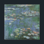 Wasserlilien von Claude Monet, Vintage Blume Magnet<br><div class="desc">Wasserlilien (1916) von Claude Monet. Water Lilies ist ein Vintager Impressionismus schöne Kunst Blumenbild. Monets Blumengarten im Frühjahr in Giverny, Frankreich. Diese Landschaft ist eine von vielen Variationen von Wasserliliengemälden, die Monet von seinem Teich gemalt hat. Über den Künstler: Claude Monet (1840-1926) war Gründer der französischen impressionistischen Malerei, wobei die...</div>
