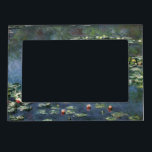 Wasserlilien von Claude Monet, Vintage Blume Magnetischer Bilderrahmen<br><div class="desc">Water Lilies (1906) von Claude Monet ist ein Vintager Impressionismus Kunstlandschaft Blumen Gemälde. Es ist eine von vielen Variationen von Wasserliliengemälden, die Monet in seinem Blumengarten in Giverny, Frankreich, gemalt hat. Wasserlilie Blume in einem Teich der Frühjahrszeit. Über den Künstler: Claude Monet (1840-1926) war Gründer der französischen impressionistischen Malerei, wobei...</div>