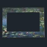 Wasserlilien von Claude Monet, Vintage Blume Magnetischer Bilderrahmen<br><div class="desc">Water Lilies (1906) von Claude Monet ist ein Vintager Impressionismus Kunstlandschaft Blumen Gemälde. Es ist eine von vielen Variationen von Wasserliliengemälden, die Monet in seinem Blumengarten in Giverny, Frankreich, gemalt hat. Wasserlilie Blume in einem Teich der Frühjahrszeit. Über den Künstler: Claude Monet (1840-1926) war Gründer der französischen impressionistischen Malerei, wobei...</div>