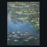 Wasserlilien von Claude Monet, Vintage Blume Notizblock<br><div class="desc">Water Lilies (1906) von Claude Monet ist ein Vintager Impressionismus Kunstlandschaft Blumen Gemälde. Es ist eine von vielen Variationen von Wasserliliengemälden, die Monet in seinem Blumengarten in Giverny, Frankreich, gemalt hat. Wasserlilie Blume in einem Teich der Frühjahrszeit. Über den Künstler: Claude Monet (1840-1926) war Gründer der französischen impressionistischen Malerei, wobei...</div>