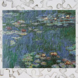Wasserlilien von Claude Monet, Vintage Blume Puzzle<br><div class="desc">Wasserlilien (1916) von Claude Monet. Water Lilies ist ein Vintager Impressionismus schöne Kunst Blumenbild. Monets Blumengarten im Frühjahr in Giverny, Frankreich. Diese Landschaft ist eine von vielen Variationen von Wasserliliengemälden, die Monet von seinem Teich gemalt hat. Über den Künstler: Claude Monet (1840-1926) war Gründer der französischen impressionistischen Malerei, wobei die...</div>