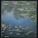 Wasserlilien von Claude Monet, Vintage Blume Serviette<br><div class="desc">Water Lilies (1906) von Claude Monet ist ein Vintager Impressionismus Kunstlandschaft Blumen Gemälde. Es ist eine von vielen Variationen von Wasserliliengemälden, die Monet in seinem Blumengarten in Giverny, Frankreich, gemalt hat. Wasserlilie Blume in einem Teich der Frühjahrszeit. Über den Künstler: Claude Monet (1840-1926) war Gründer der französischen impressionistischen Malerei, wobei...</div>