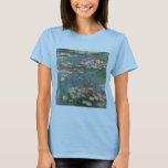 Wasserlilien von Claude Monet, Vintage Blume T-Shirt<br><div class="desc">Wasserlilien (1916) von Claude Monet. Water Lilies ist ein Vintager Impressionismus schöne Kunst Blumenbild. Monets Blumengarten im Frühjahr in Giverny, Frankreich. Diese Landschaft ist eine von vielen Variationen von Wasserliliengemälden, die Monet von seinem Teich gemalt hat. Über den Künstler: Claude Monet (1840-1926) war Gründer der französischen impressionistischen Malerei, wobei die...</div>