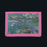 Wasserlilien von Claude Monet, Vintage Blume Trifold Geldbörse<br><div class="desc">Wasserlilien (1916) von Claude Monet. Water Lilies ist ein Vintager Impressionismus schöne Kunst Blumenbild. Monets Blumengarten im Frühjahr in Giverny, Frankreich. Diese Landschaft ist eine von vielen Variationen von Wasserliliengemälden, die Monet von seinem Teich gemalt hat. Über den Künstler: Claude Monet (1840-1926) war Gründer der französischen impressionistischen Malerei, wobei die...</div>