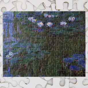 Wasserlilien von Claude Monet, Vintage Kunst Puzzle