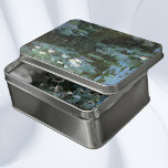 Wasserlilien von Claude Monet, Vintage Kunst Puzzle<br><div class="desc">Wasserlilien von Claude Monet sind ein Vintager Impressionismus, ein Kunstmalerei mit Wasserlilien in einem Teich im Garten von Monet auf seiner Zuhause in Giverny, Frankreich. Die weinenden Weidenbäume reflektieren den Teich. Claude Monet malt gerne "en plein air" oder "im Freien". Eine Serie von über 250 Wasserlilien Blume Gemälden, die Monet...</div>