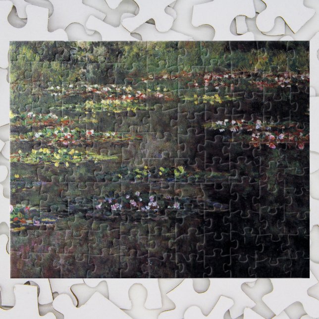 Wasserlilien von Claude Monet, Vintage Kunst Puzzle (Von Creator hochgeladen)