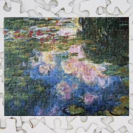 Wasserlilien von Claude Monet, Vintage Kunst Puzzle