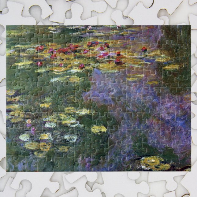 Wasserlilien von Claude Monet, Vintage Naturkunst Puzzle (Von Creator hochgeladen)