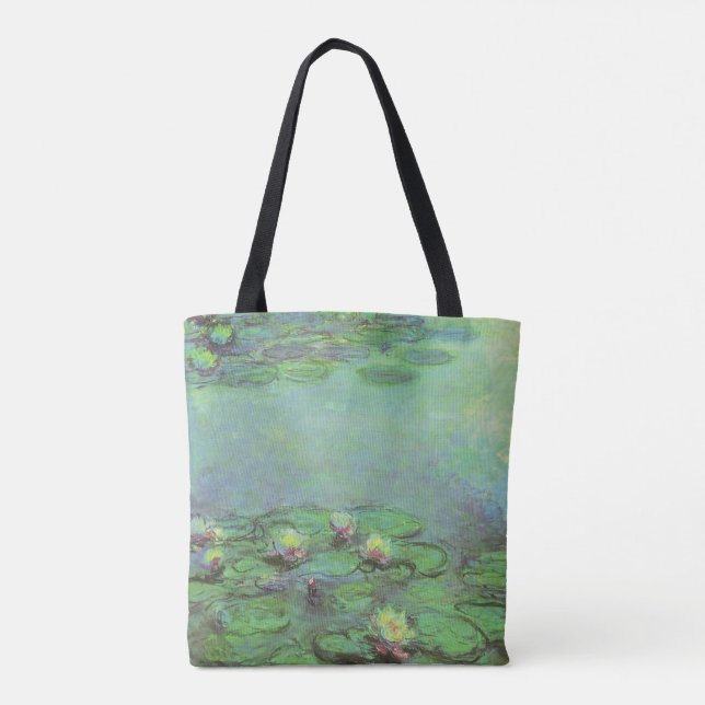 Wasserlilien von Claude Monet, Vintager Impression (Rückseite)