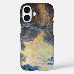Wasserlilien von Claude Monet, Vintager Impression iPhone 16 Hülle