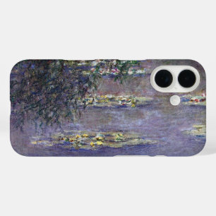 Wasserlilien von Claude Monet, Vintager Impression iPhone 16 Hülle