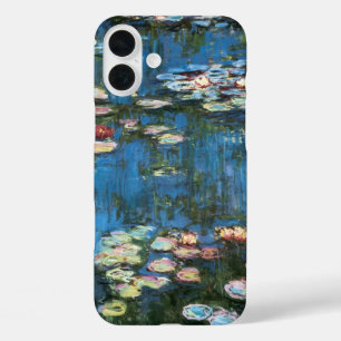 Wasserlilien von Claude Monet, Vintager Impression iPhone 16 Plus Hülle