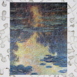 Wasserlilien von Claude Monet, Vintager Impression Puzzle