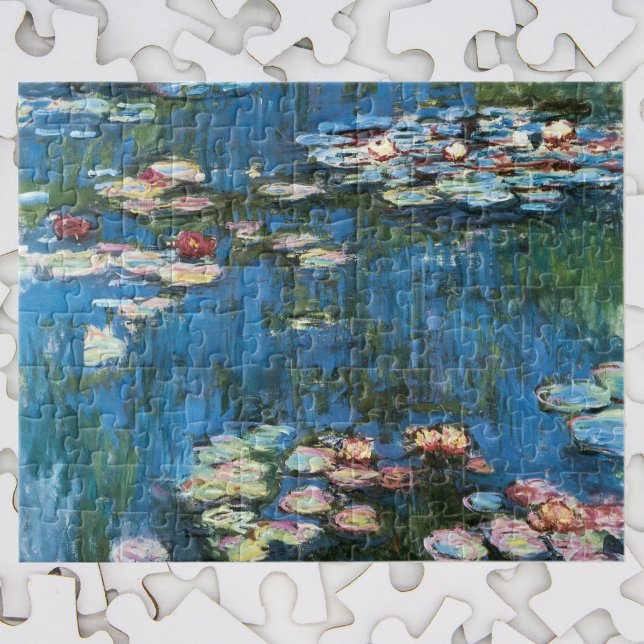 Wasserlilien von Claude Monet, Vintager Impression Puzzle (Von Creator hochgeladen)
