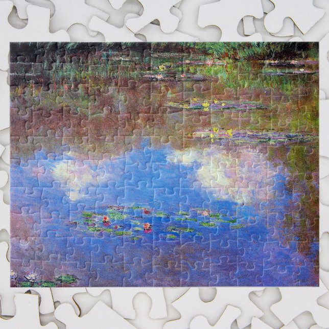 Wasserlilien von Claude Monet, Vintager Impression Puzzle (Von Creator hochgeladen)