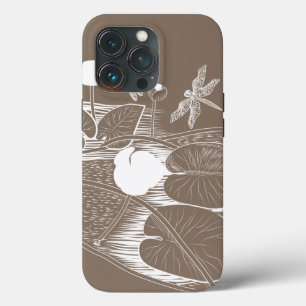 Wasserliliengravur Case-Mate iPhone Hülle