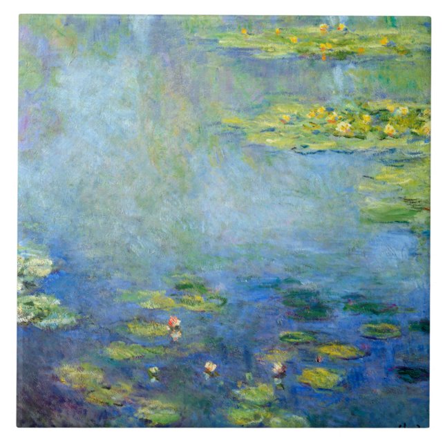 Wasserliliensee, Monet Fliese (Vorderseite)