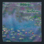 Wasserliliensee, Monet Halstuch<br><div class="desc">Oscar-Claude Monet (14. November 1840 - 5. Dezember 1926) war ein französischer Maler, Gründer des französischen Impressionistischen Gemäldes und beständiger und produktivster Praktizierer der Philosophie der Bewegung, seine Wahrnehmungen vor der Natur zu äußern, insbesondere in Bezug auf die Putz-Landschaftsmalerei. Der Begriff "Impressionismus" leitet sich aus dem Titel seines Gemäldes Impression,...</div>