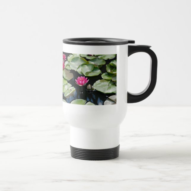 Wasserliliken Reisebecher (Rechts)