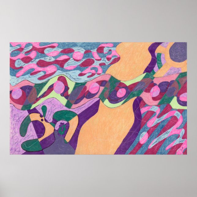 Wasserlinie Poster (Vorne)