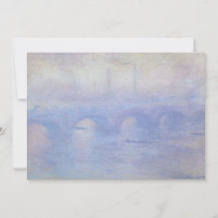 Wasserloo-Brücke, Nebeleffekt von Claude Monet