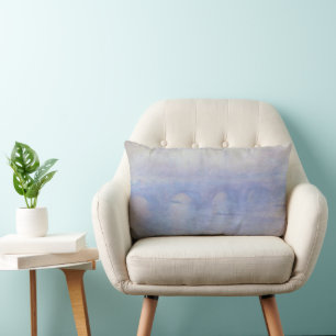 Wasserloo-Brücke, Nebeleffekt von Claude Monet Lendenkissen