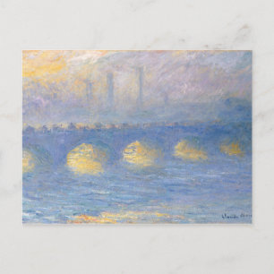 Wasserloo-Brücke, Tempelüberquerung   1904 Postkarte