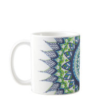 Wassermandala-Kaffee-Tasse