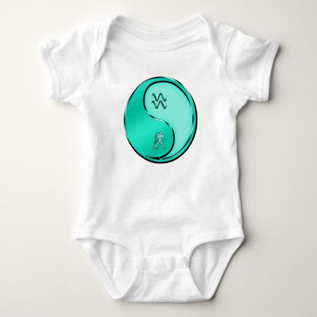 Wassermann Baby Strampler (Vorderseite)