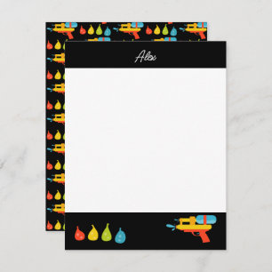 Wassermann & Balloons Sommerkids Mitteilungskarte