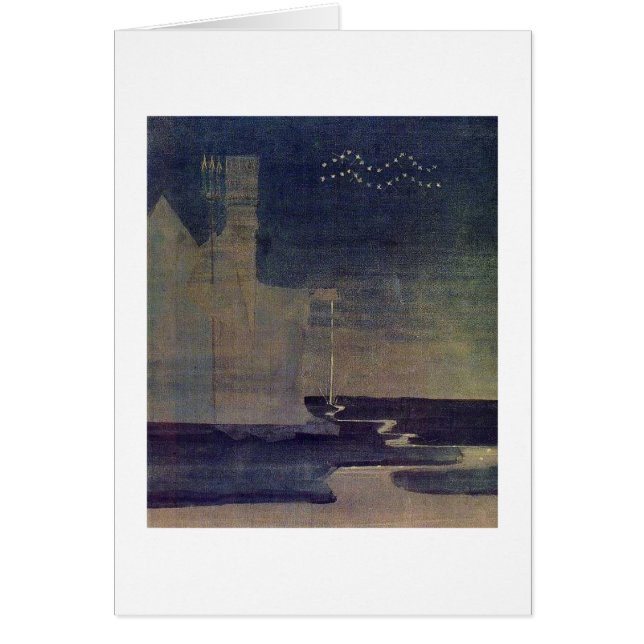 Wassermann durch M.K. Ciurlionis, 1907 (Vorne)
