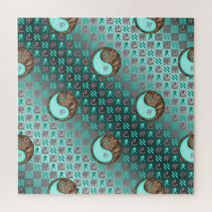 Wassermann & Erde-Hase Puzzle