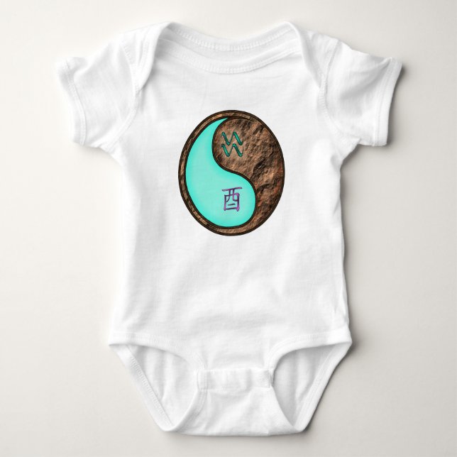 Wassermann & Erdhahn Baby Strampler (Vorderseite)