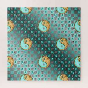 Wassermann & Feuer Kaninchen Puzzle