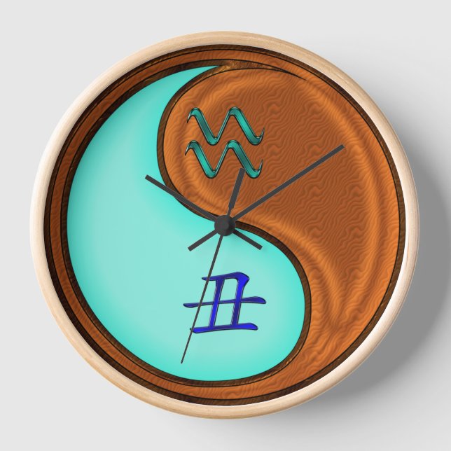 Wassermann & Holz Ochse Uhr (Vorderseite)